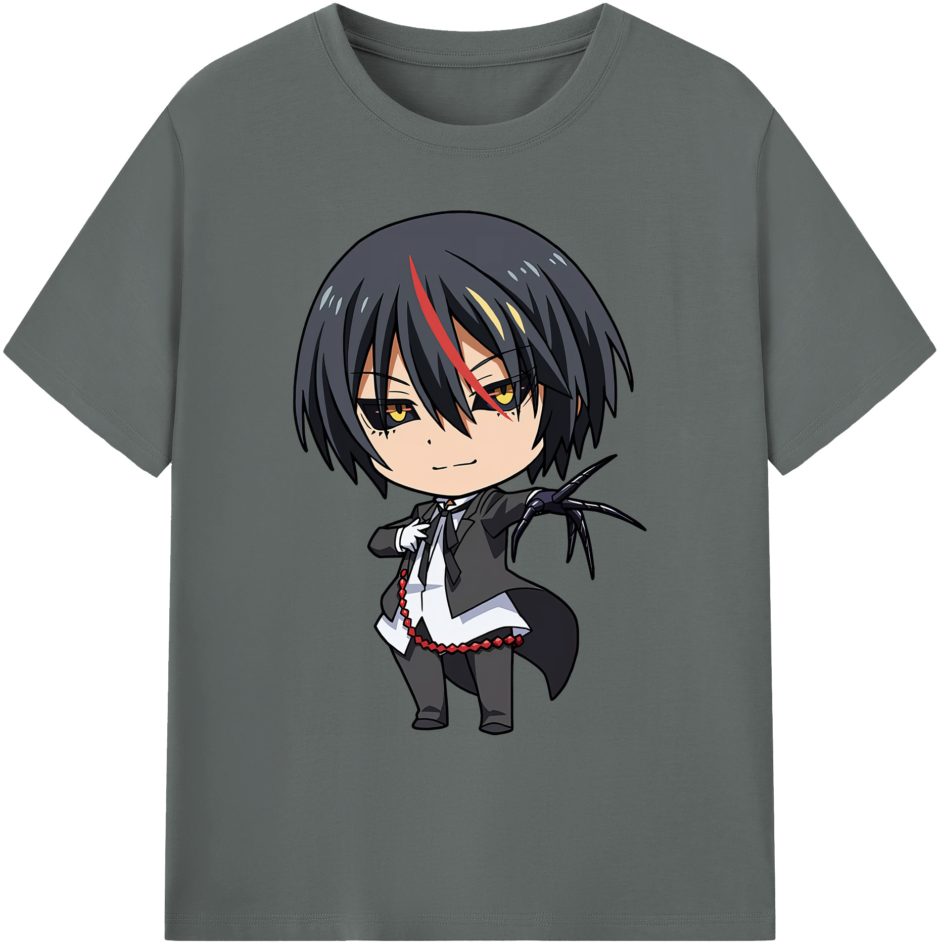 （画像用） 転スラ Regarding Reincarnated to Slime 綿100％ メンズ半袖Tシャツ｜肌触りやわらか＆通気性
